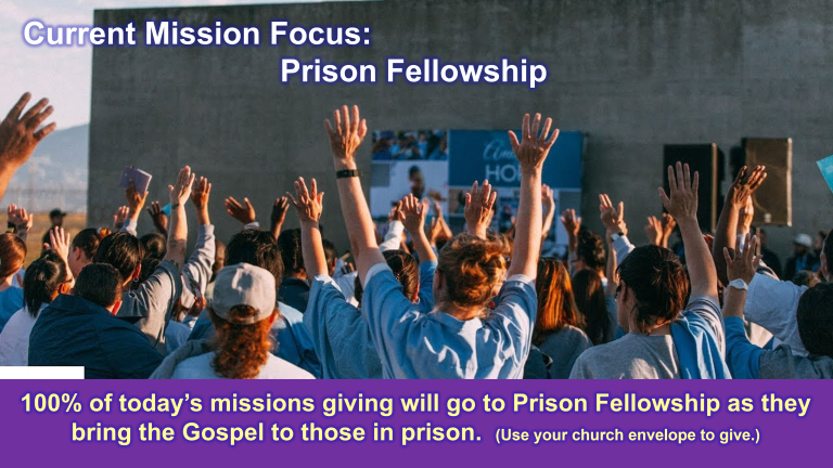 Missions PRISON FELLOWSHIP-1